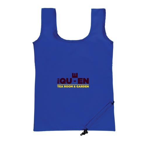 Impact AWARE™ RPET opvouwbare shopper blauw