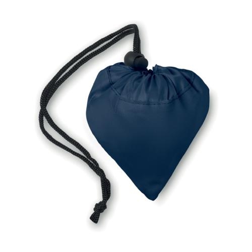 Opvouwbare boodschappentas blauw