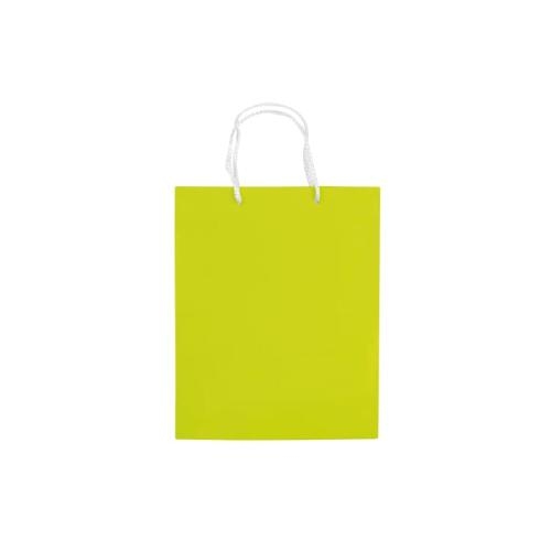 Papieren tas middel lichtgroen
